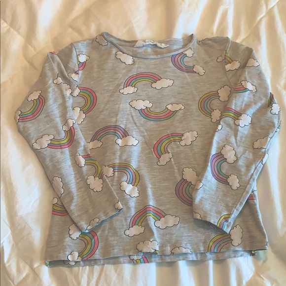 H&M Rainbow long sleeve shirt - Picture 1 of 3